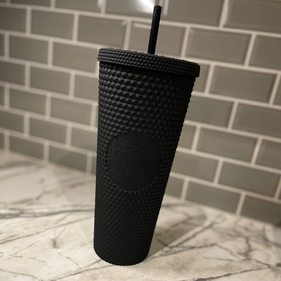 Starbucks Other - Matte black Starbucks tumbler